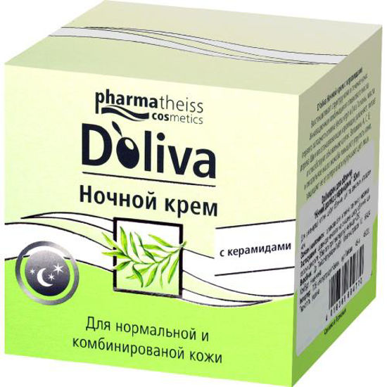 D"oliva (Долива) крем для лица ночной уход с керамидами 50мл